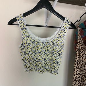 Floral Crop top